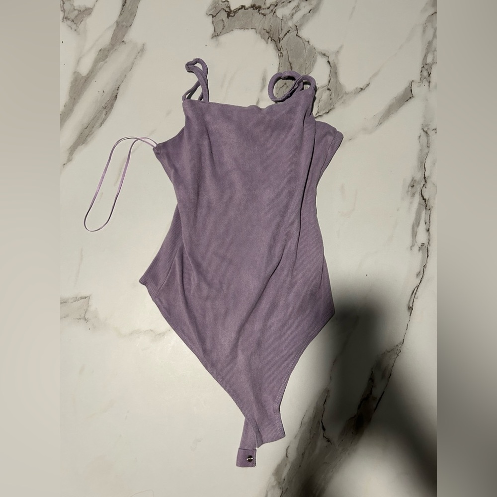 lavender body suit
